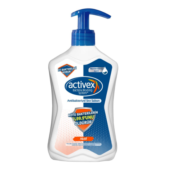 Activex Antibakteriyel Sıvı Sabun 500 ml - Aktif