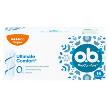 O.B. Tampon Super 16'lı