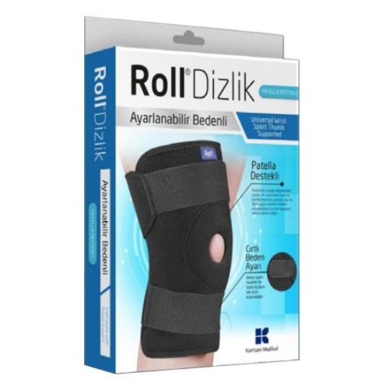 Roll Patella Destekl Dizlik Bedensiz