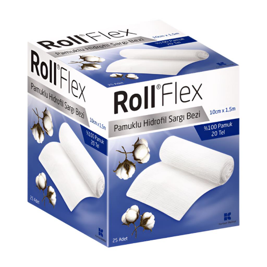 ROLL FLEX SARGI BEZİ 10 cm x 1,5 m x 25 Adet