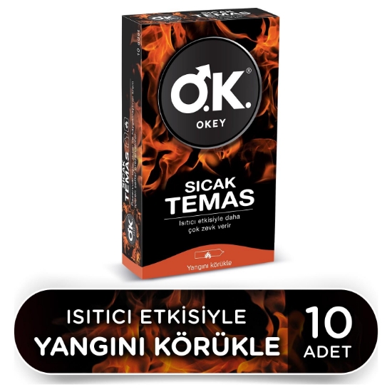 Okey Prezervatif 10 Adet - Sıcak Temas