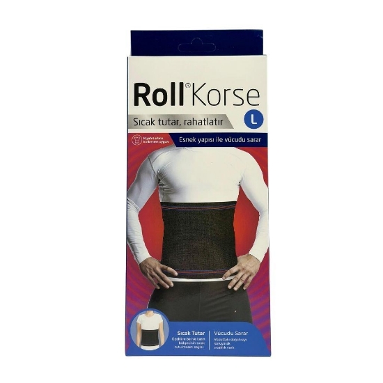 Roll Siyah Korse - L