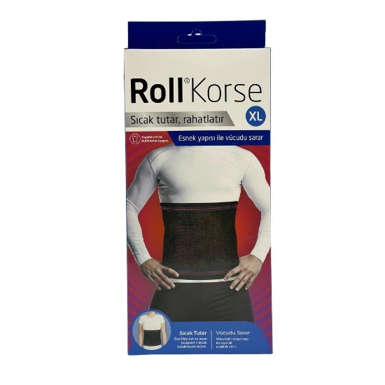 Roll Siyah Korse - Xl