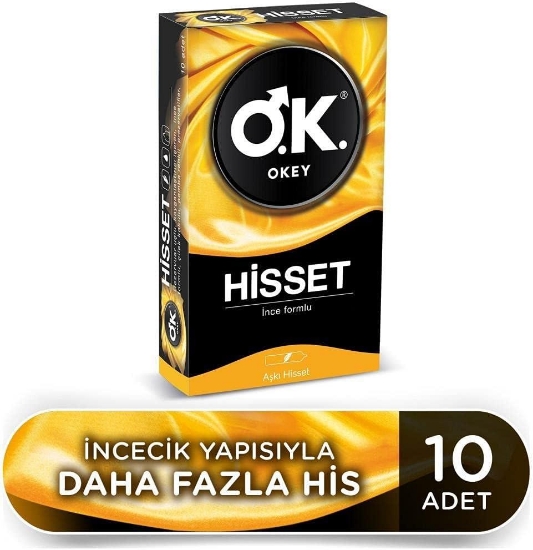 Okey Prezervatif 10 Adet - Hisset