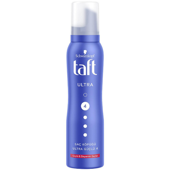 Taft Saç Köpüğü Ultra No: 4 Strengthened Hair 150 ml