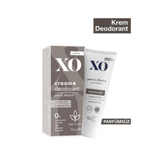 Xo Parfümsüz Cream Deodorant Men 75 Ml - Pure & Effective