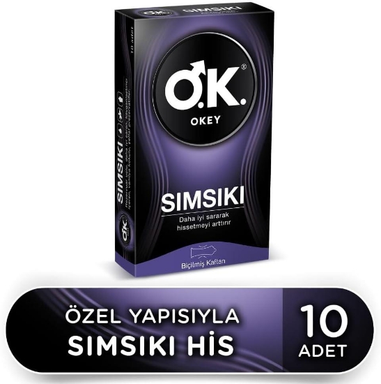 Okey Prezervatif 10 Adet - Sımsıkı