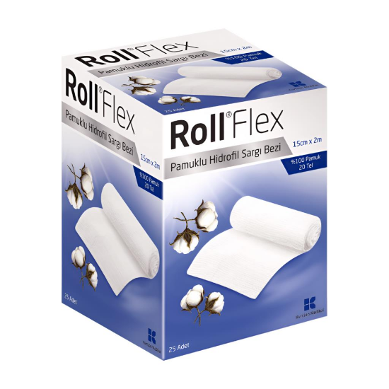 ROLL FLEX SARGI BEZİ 15 cm x 2 m x 25 Adet