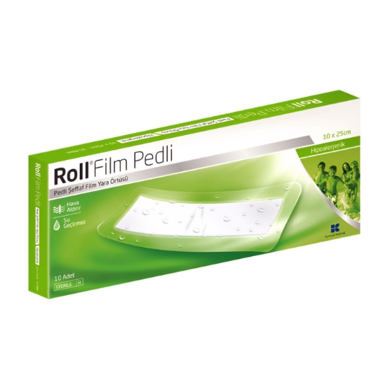 Roll Film Pedli Yara Örtüsü 10 x 25 cm x 10 Adet