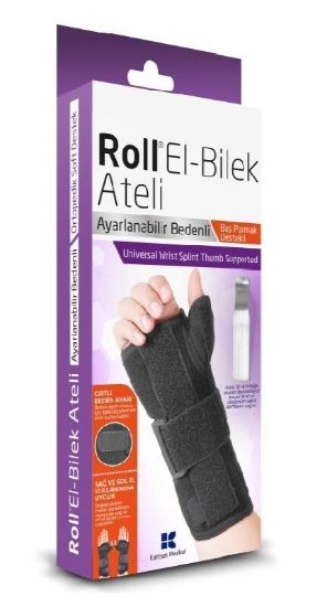 Roll Baş Parmak Destekli El Bilek Ateli ( Bedensiz )