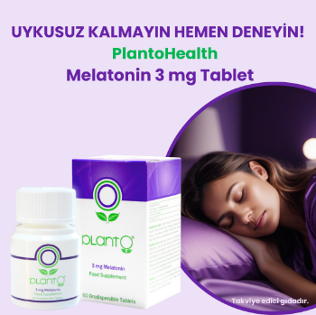 Planto® 3 mg Melatonin Emme Tableti (60 tablet)