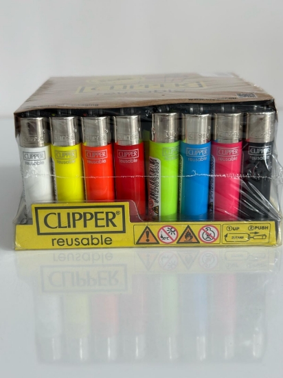 Clipper Micro Soft Renki Taşlı Çakmak