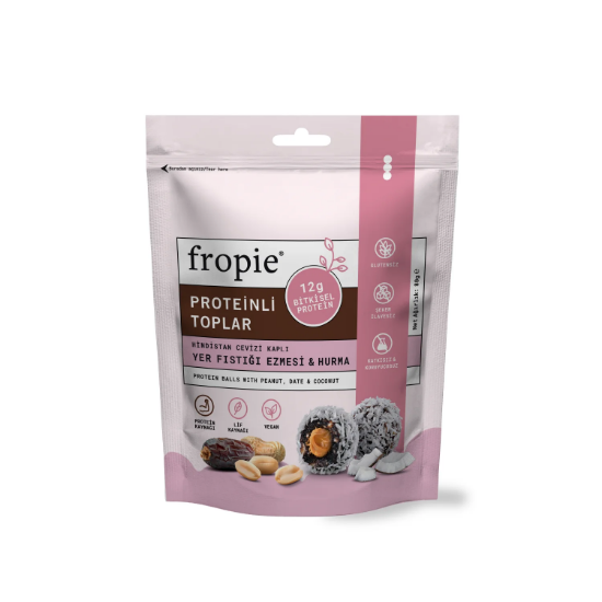 Fropie Yerfıstığı Ezmeli Protein Topları 80 GR