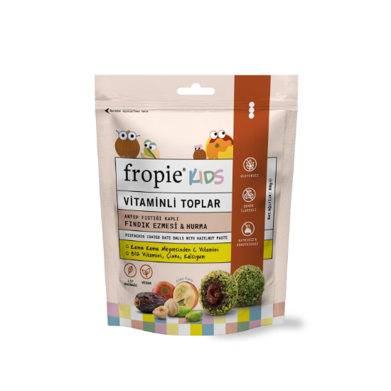 Fropie Fındık Ezmeli Kids(Vitamin) Topları 80 GR