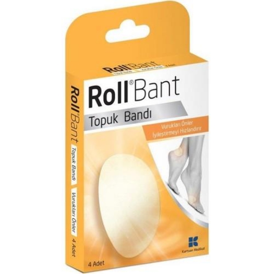 Roll Bant Topuk Bandı 4 Adet ( Ayak Vuruklarını Önler )