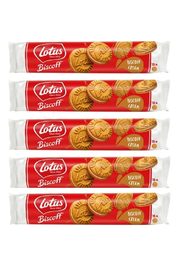 LOTUS BISCOFF SANDWICH BISCOFF CREAM SÜRÜLEBİLİR KREMALI BİSKÜVİ 