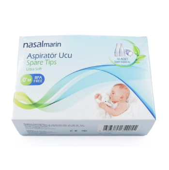 NASALMARİN BABY ULTRA SOFT ASPİRATÖR YEDEK UÇ 10 ADET