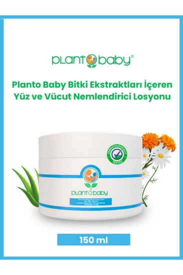 PlantoBaby Yüz ve Vücut Nemlendirici Losyonu (150 ml)