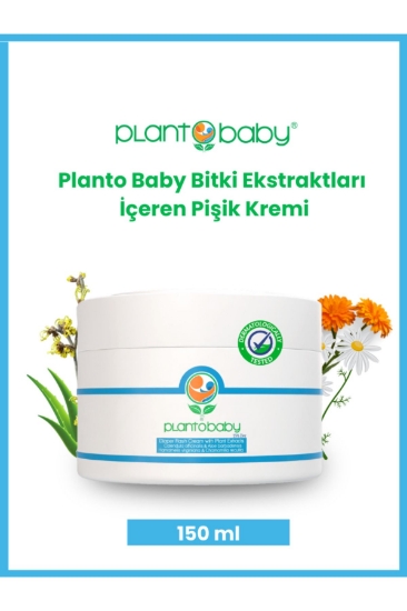 Planto Baby Bitki Ekstraktları İçeren Pişik Kremi