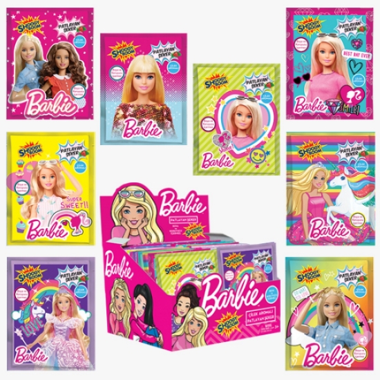 Barbie Lisanslı Hleks 4Gr Patlayan Şeker 40'lı Paket