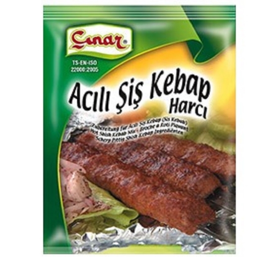 Çınar Acılı Şiş Kebap Harcı 75 Gr