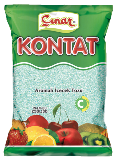 Çınar Kontat Elma Aromalı İçecek Tozu 300 Gr 