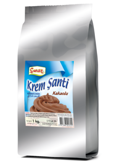 Çınar Krem Şanti Kakaolu 1 Kg