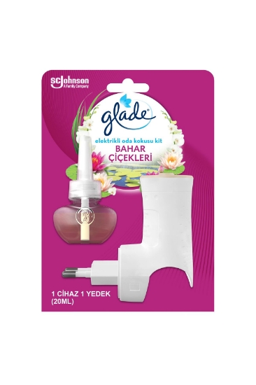 Glade Elektirikli Oda Kokusu Makine + Yedek 20 ml Bahar Çiçekleri