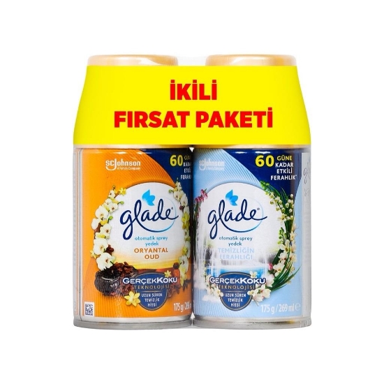 Glade Otomatik Makine Yedek Sprey Oryantal Oud + Temizliğin Ferah