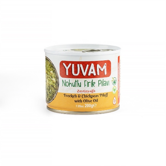 Yuvam Firik Pilavı Konservesi Nohutlu 200 Gr 