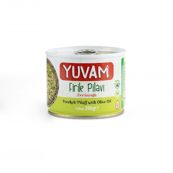 Yuvam Firik Pilavı Konservesi Sade 200 Gr