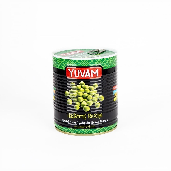 Yuvam Haşlanmış Bezelye 800 Gr