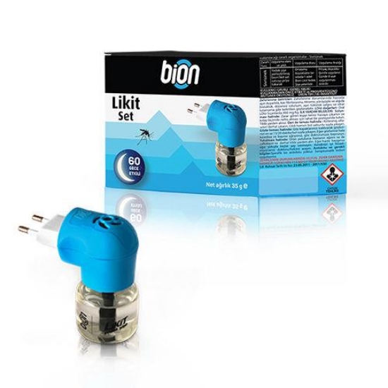 Bion Elektro Likit Yedek Şişe 60 Gece + Isıtıcı Makina