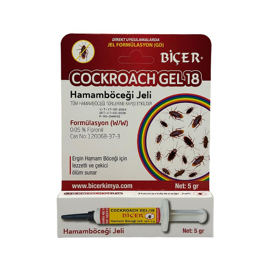 Biçer CockRoach Jel 18 Hamam Böceği Jeli 5 gr