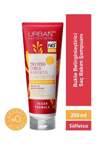 Urban Care Hibiscus&shea Butter Kıvırcık Ve Dalgalı Saçlara Özel 