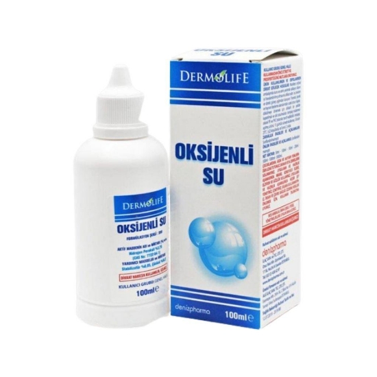 Dermolife Antibakteriyel, Antifungal Oksijenli Su 100 ml