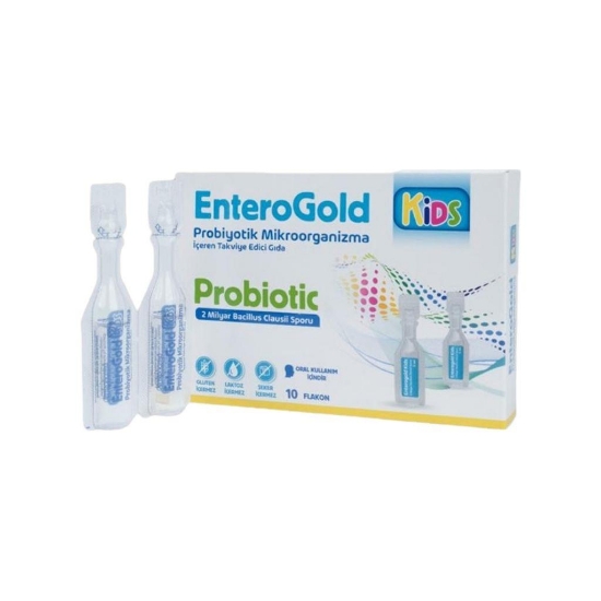 Enterogold Kids Çocuklar İçin Probiotic 10 Flakon