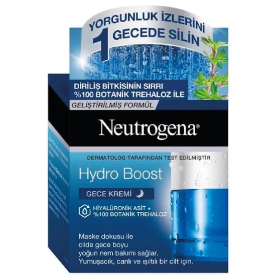 Neutrogena Hydro Boost Gece Kremi Tüm Cilt Tipleri İçin 50 ml