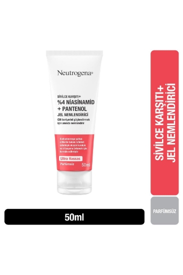 Neutrogena Sivilce Karşıtı % 4 Niasinamid + Pantenol Jel Nemlendi