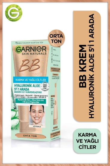 Garnier Karma ve Yağlı Ciltler için BB Krem Orta Ton SPF 20 50 ml