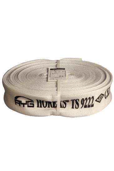 1" İÇİ PVC BEYAZ 20 MT YANGIN HORTUMU TS 9222 - TS EN 14540 BELGE