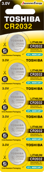 TOSHIBA CR 2032 LITHIUM 5Lİ PİL