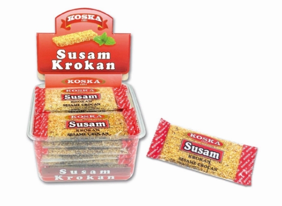 koska,toptan koska,en ucuz toptan koska,Koska Susam Krokan 40 gr ,toptan Koska Susam Krokan 40 gr