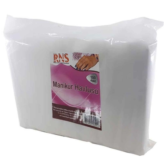 Private 100 Adet  Tek Kullanımlık Kullan At Manikür Havlusu 50 Gr 40×24 cm