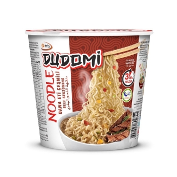 Dudomi Dana Eti Çeşnili Noodle Bardak 60 Gr.