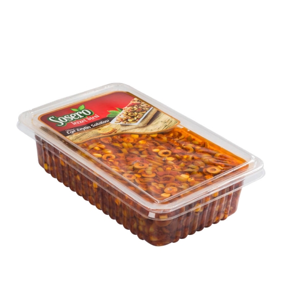 Sosero Ege Tabak 1700 gr Zeytin Salatası