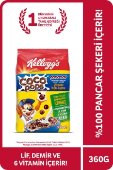 Kellogg's Coco Pops Çokotop Çikolatalı Buğday ve Mısır Gevreği 36