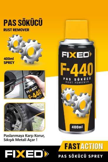 Fixed F-440 Pas Sökücü Yağlayıcı ve Koruyucu Bakım Spreyi 400 ml