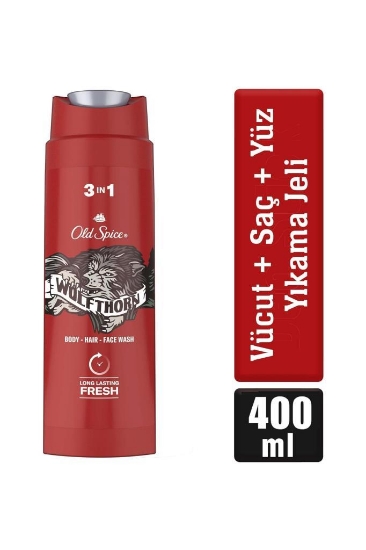 Old Spice Wolfthorn 3in1 Duş Jeli Şampuan Yüz Yıkama Birarada 400 ml