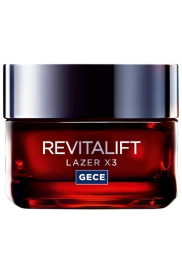 L'Oreal Paris Paris Revitalift Lazer X3 Yaşlanma Karşıtı Gece Kre